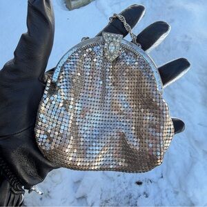 Vintage Whiting & Davis Silver Mesh Clutch